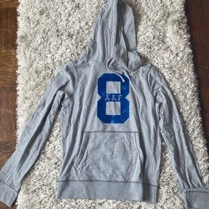 Abercrombie and fitch muscle long sleeve with hoodie, XL